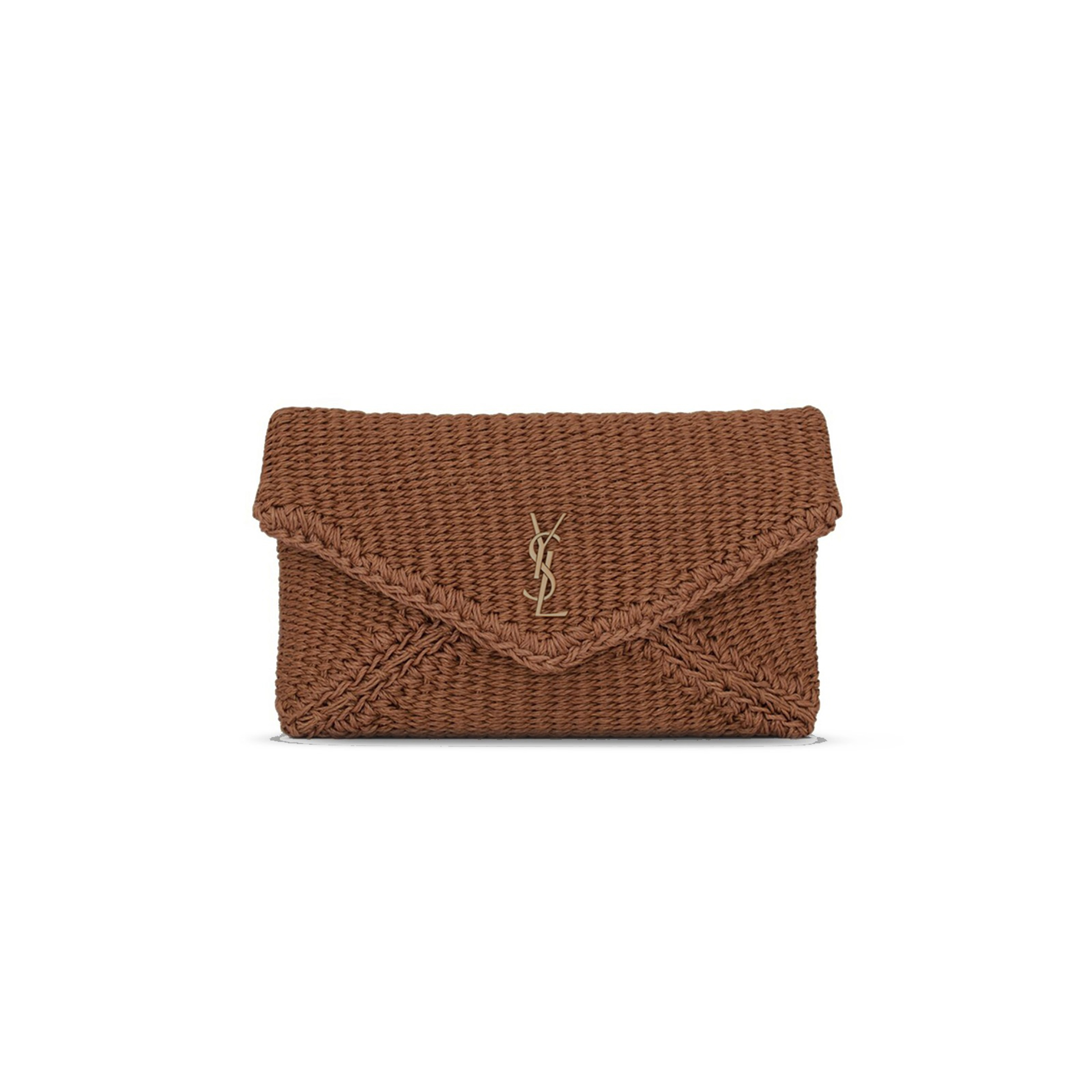 YSL CASSANDRE LARGE ENVELOPE POUCH IN ROPE 769307FAEA62023 (29.5*18*4.5cm)